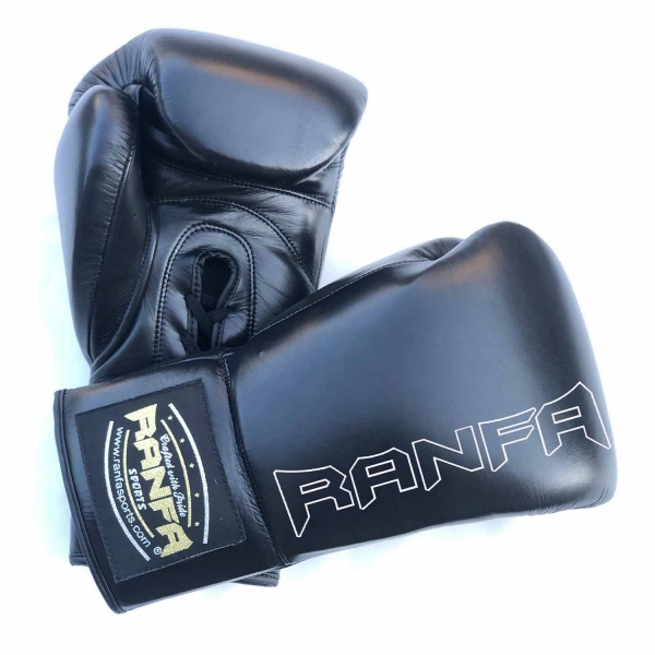 Lace-up Professional Training Boxing Gloves 